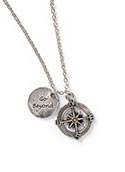 GS7329 Compass Necklace